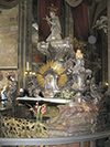 Silver tomb in St. Vitus cathedral