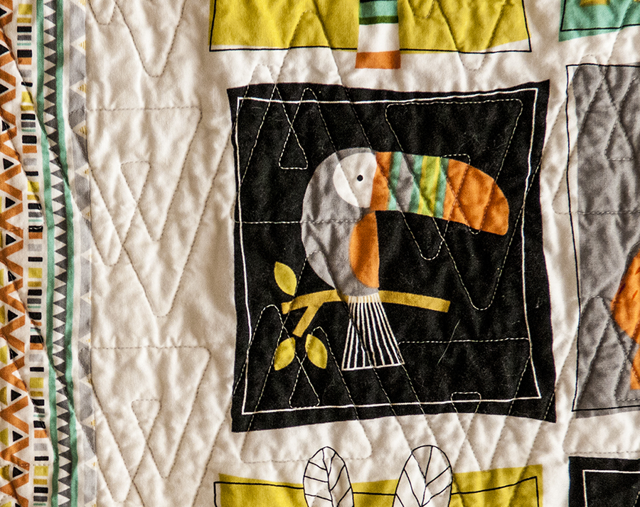 Tossed Safari Closeup