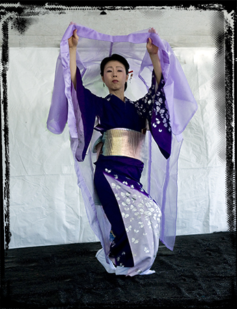 Dancer in Purple